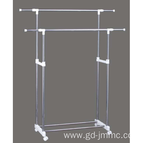 Newest Double pole Garment rack